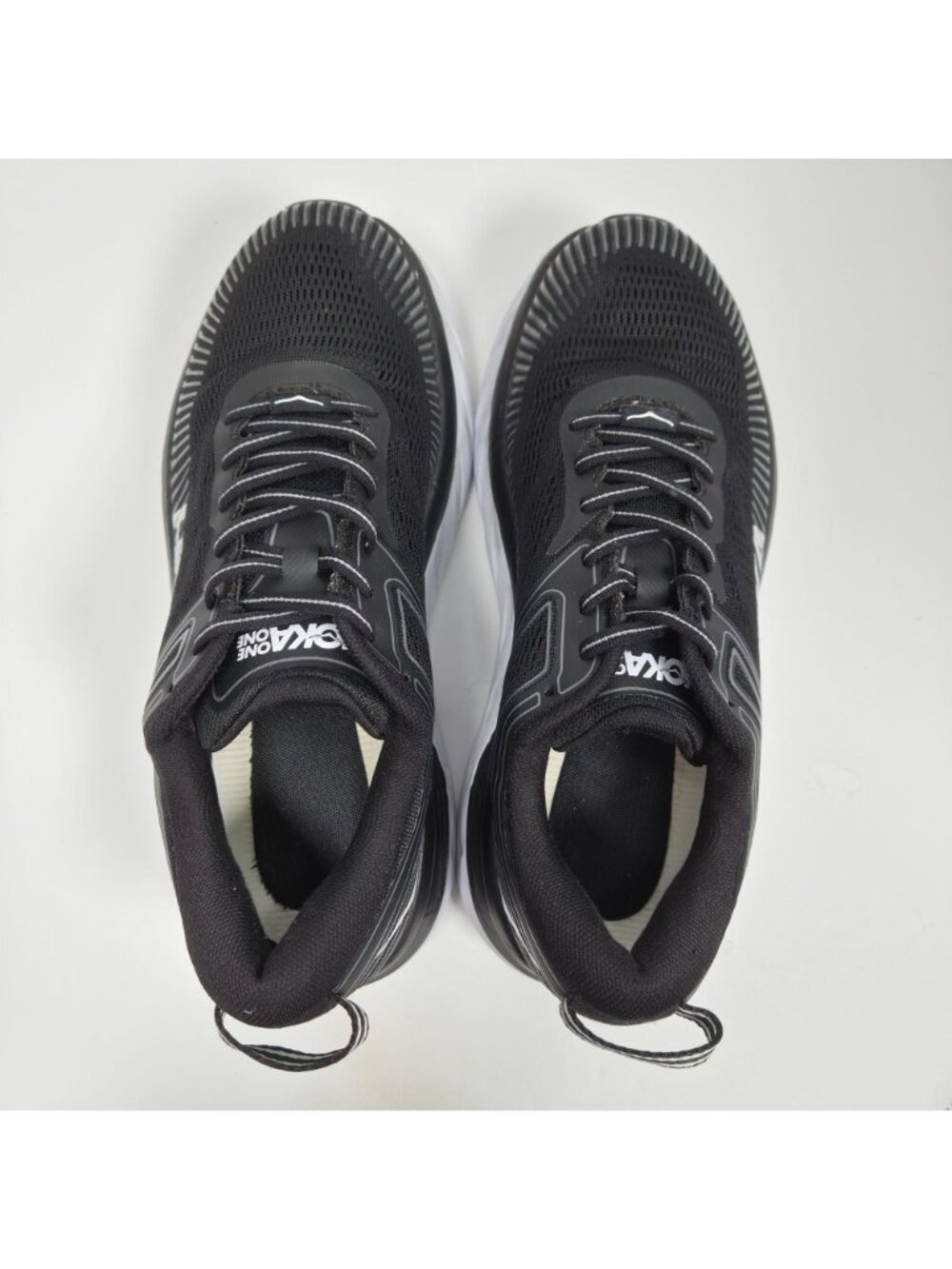 Hoka One One Bondi 7 Women's Black Running Shoes US Size 8.5D - Picture 6 of 8